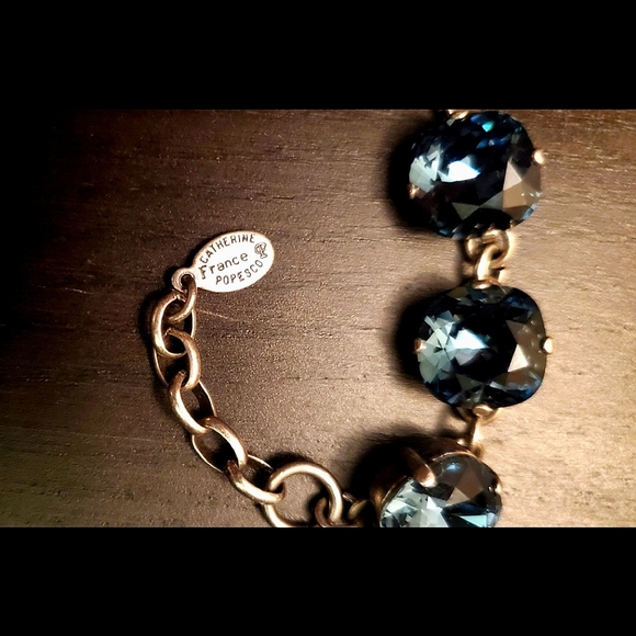 LaVie Crystal Bracelet Midnight Blue - Picture 2 of 4